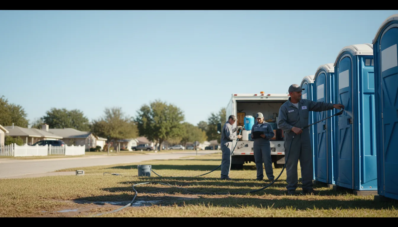 Long-Term Portable Toilet Rental in Tremont, MS near me